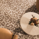 Leopard Print Area Rug