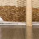 Gray Zebra Print Area Rug – Atira