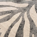 Gray Zebra Print Area Rug – Atira