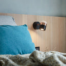 LED Rotating Wall Lamp Modern Simple Metal Wall Lamps Living Room Bracket Light Study Bedroom Lights Aisle Lighting with Switch