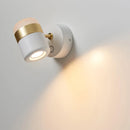 LED Rotating Wall Lamp Modern Simple Metal Wall Lamps Living Room Bracket Light Study Bedroom Lights Aisle Lighting with Switch