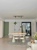 French Style Led Pendant Light Long Strip Spotlight Home Decoration Living Room Bedroom Dining Room Kitchen Lighting Fixtures