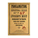 Magic School Movie Peripheral Posters Cosplay Party Decorations Suitable for Indoors Bars Wall Stickers Creative Fun Gifts