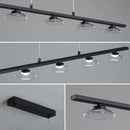 Modern Led Lighting Living Room Long Strip Chandeliers Dining Table Ceiling Lighs Meeting Room Café Bar Lamps Indoor Lamp