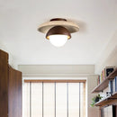 Passage Light, Corridor Light, Wabi-sabi Style,balcony , Small Pendant Light, Hole Stone, Wooden Craft, Ceiling-mounted