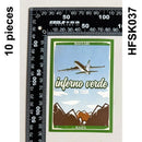 Haifa 1913 Green Apes On Tour Monkey MHFC Maccabi Decoration Stikers for Bag Cup Wall Fridge GROUP V