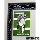 Haifa 1913 Green Apes On Tour Monkey MHFC Maccabi Decoration Stikers for Bag Cup Wall Fridge GROUP V