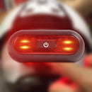 4 Lamp Beads Bicycle Helmet Led Light Rechargeable Safety Taillight Bike Motorcycles Accessories Helmet Moto USB Helmet Light