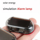 1/3Pcs Solar Powered Car Fake Security Light Simulated Dummy Alarm Wireless LED Flashing Lamp Anti Theft Warning Caution Light