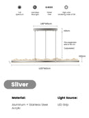 Modern LED Living Room Chandeliers Indoor Ceiling Lamp Hanging Lights - Energy Efficient Lighting for Home Decor