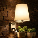 Light luxury and minimalist bedroom, study room, reading LED light, wall lamp, living room bedside reading light, adjustable arm