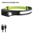 LED Sensor Headlamp Camping Search Light Head Flashlight USB Rechargeable Powerful Lamp Front Lanterns Headlights Work Light