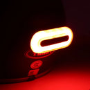 16 Lamp Beads Bicycle Helmet Led Light Rechargeable Safety Taillight Bike Motorcycles Accessories Helmet Moto USB Helmet Light