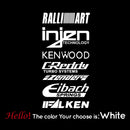 1pc Funny injzn kenwood text bike sticker Car Stickers And Decals Carbon Sticker Auto Sticker Home Decor Wall Stickers