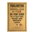 Magic School Movie Peripheral Posters Cosplay Party Decorations Suitable for Indoors Bars Wall Stickers Creative Fun Gifts
