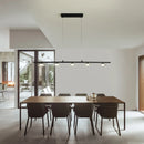 Modern Led Lighting Living Room Long Strip Chandeliers Dining Table Ceiling Lighs Meeting Room Café Bar Lamps Indoor Lamp