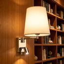 Light luxury and minimalist bedroom, study room, reading LED light, wall lamp, living room bedside reading light, adjustable arm