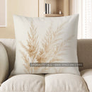 Home Decor Pampas Grass Pattern Decorative Throw Pillow Pattern Cushion Cover Suitable for Sofa Bedroom Car Pillow Cover