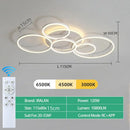 LED Ceiling Chandelier Lighting For Home Living Study Room Bedroom Dimmable Ceiling Lamp Indoor Lighting Decoration Lamps