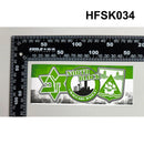 Haifa 1913 Green Apes On Tour Monkey MHFC Maccabi Decoration Stikers for Bag Cup Wall Fridge GROUP V