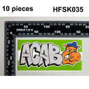 Haifa 1913 Green Apes On Tour Monkey MHFC Maccabi Decoration Stikers for Bag Cup Wall Fridge GROUP V