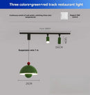 French Style Led Pendant Light Long Strip Spotlight Home Decoration Living Room Bedroom Dining Room Kitchen Lighting Fixtures