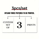 6pcs/set Custom Canvas Prints Photo Wall Art Personalized Poster for Family Life Pet Animal Birthdays Wedding Scenery Home Decor