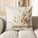 Home Decor Pampas Grass Pattern Decorative Throw Pillow Pattern Cushion Cover Suitable for Sofa Bedroom Car Pillow Cover