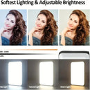 1pc Rechargeable LED Selfie Light,3 Modes Dimmable Light,Clip-On for Phone/ Laptop/ PC,Makeup,Video,touch Up Makeup
