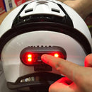 4 Lamp Beads Bicycle Helmet Led Light Rechargeable Safety Taillight Bike Motorcycles Accessories Helmet Moto USB Helmet Light