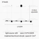 LED Modern Living Room Chandelier Dining Room Ceiling Light Hanging Kitchen Pendent Bar Pendant Light Indoor Lighting Fixtures