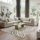 Gray Zebra Print Area Rug – Atira